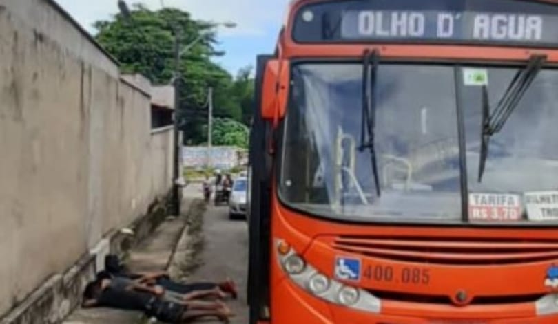 assaltantes de ônibus em São Luís maranhão