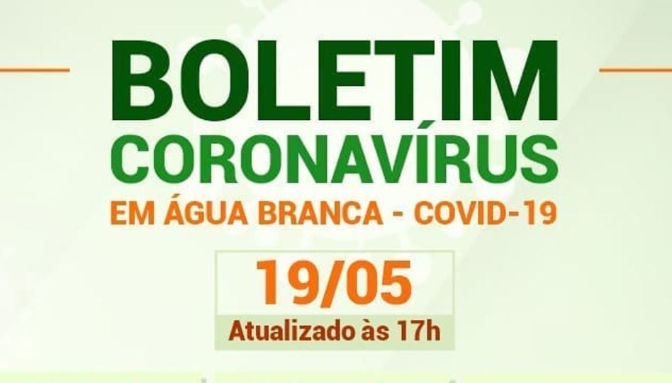 cinco novos casos de coronavírus em Água Branca