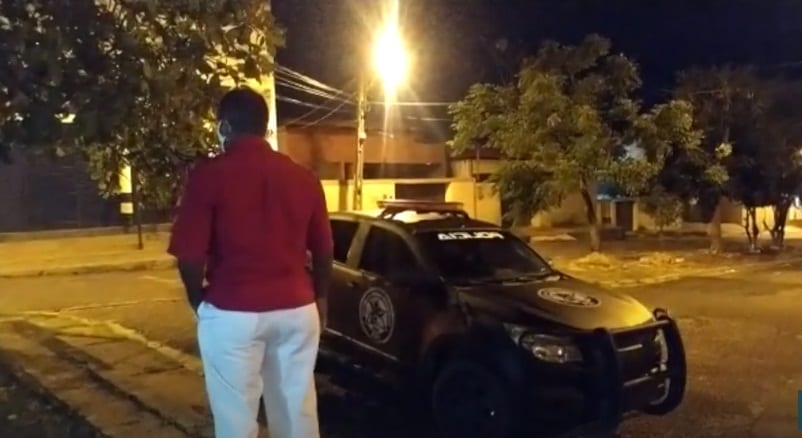 criminoso que entrou na delegacia do Bela Vista