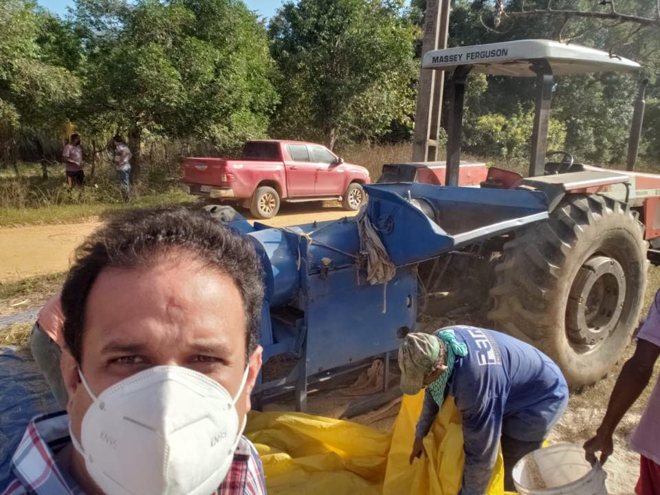 produção agrícola da comunidade Lages Amarante