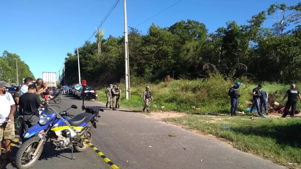 corpos sem cabeças encontrados próximos ao rio Poti