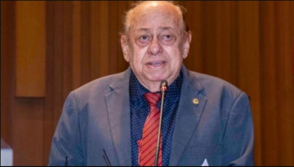 deputado José Gentil que morreu vítima da Covid-19