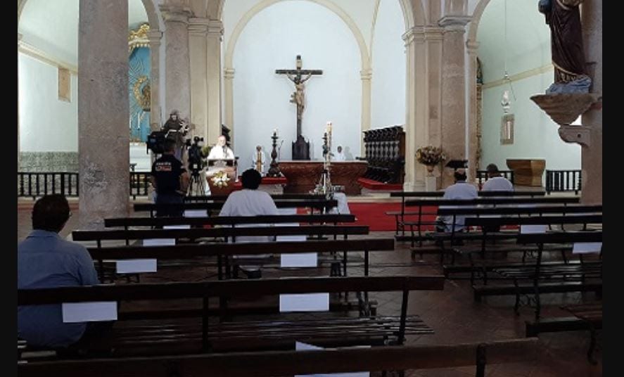 reabertura de igrejas e templos religiosos em Pernambuco