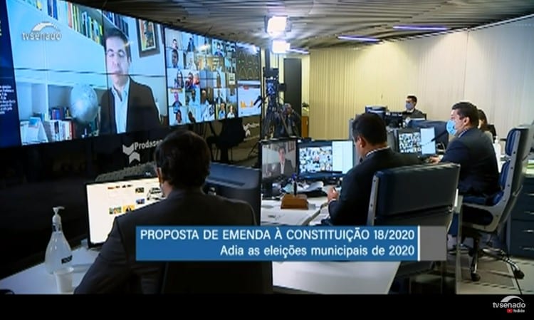 adiamento das eleições municipais de 2020 para 15 de novembro