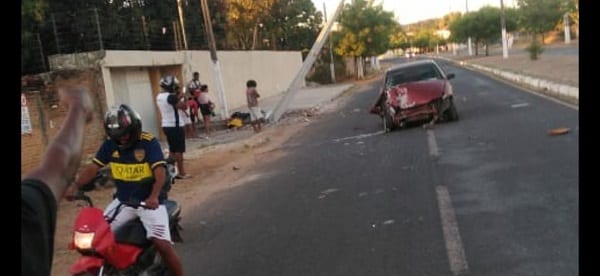 homem atropelado em Floriano