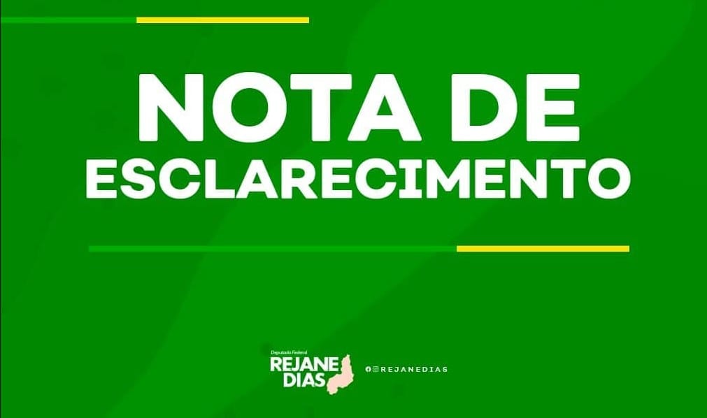 nota da deputada rejane dias operação topique