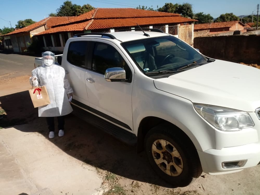 café da manhã aos pacientes com Covid-19 em Amarante