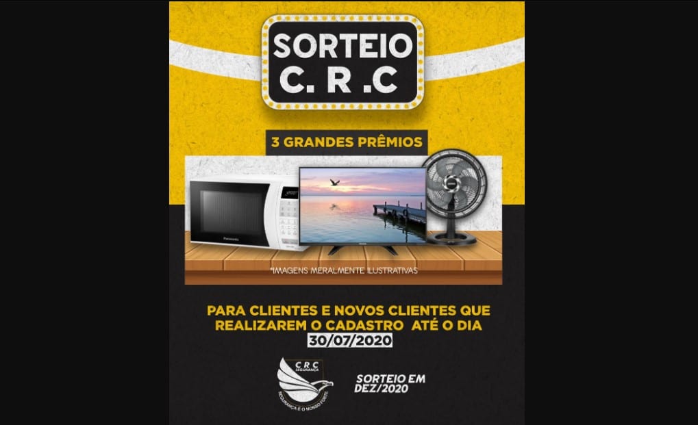 sorteio de prêmios da CRC Segurança em Amarante