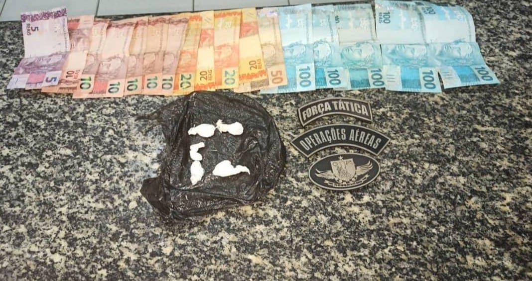 cocaína no tênis traficante valença