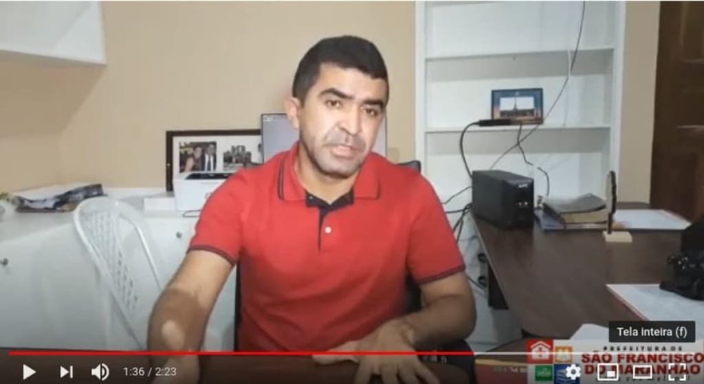 plano de vacinação de São Francisco do Maranhão
Prefeito fala à comunidade Mimoso