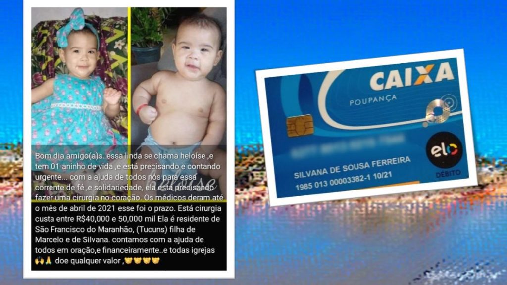Bebê de 1 ano precisa de ajuda em São Francisco do MA para cirurgia que pode custar R$ 50 mil