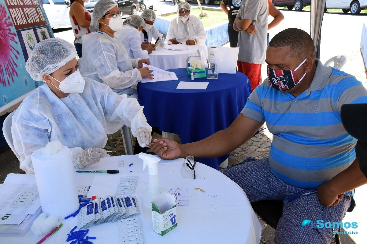 Testes rápidos em Amarante