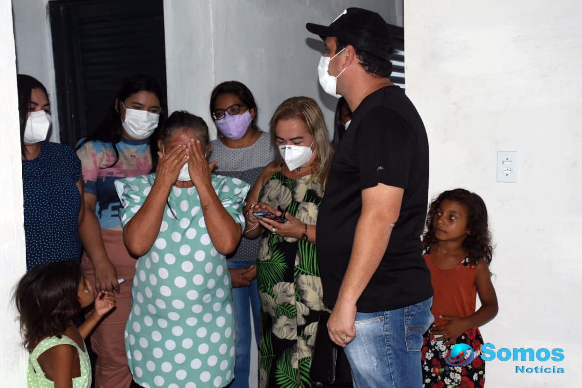 entrega da casa da luana em amaranteWhatsApp Image 2021 05 09 at 18.40.57