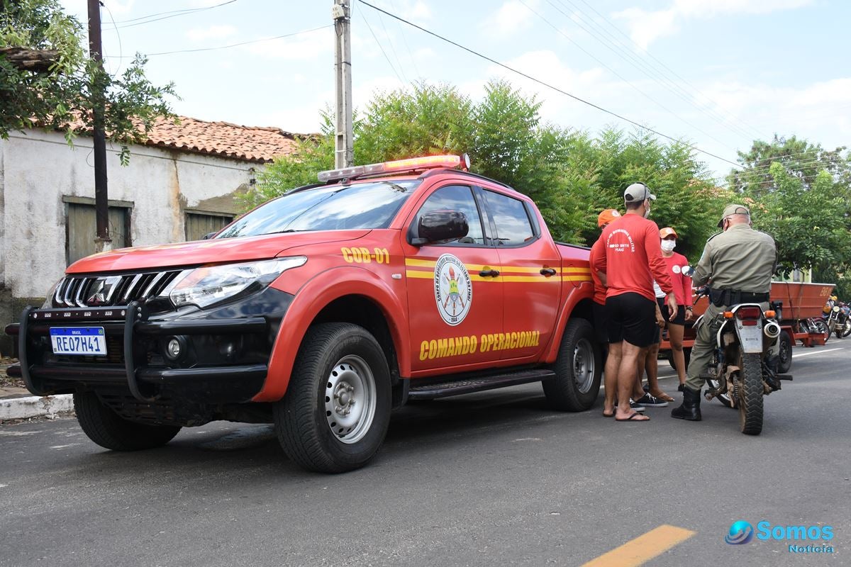 bombeiros corpo do pescador rio canindé amarante