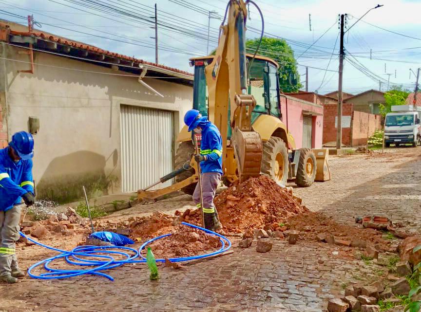 Vila Madre Teresa rede de distribuição água