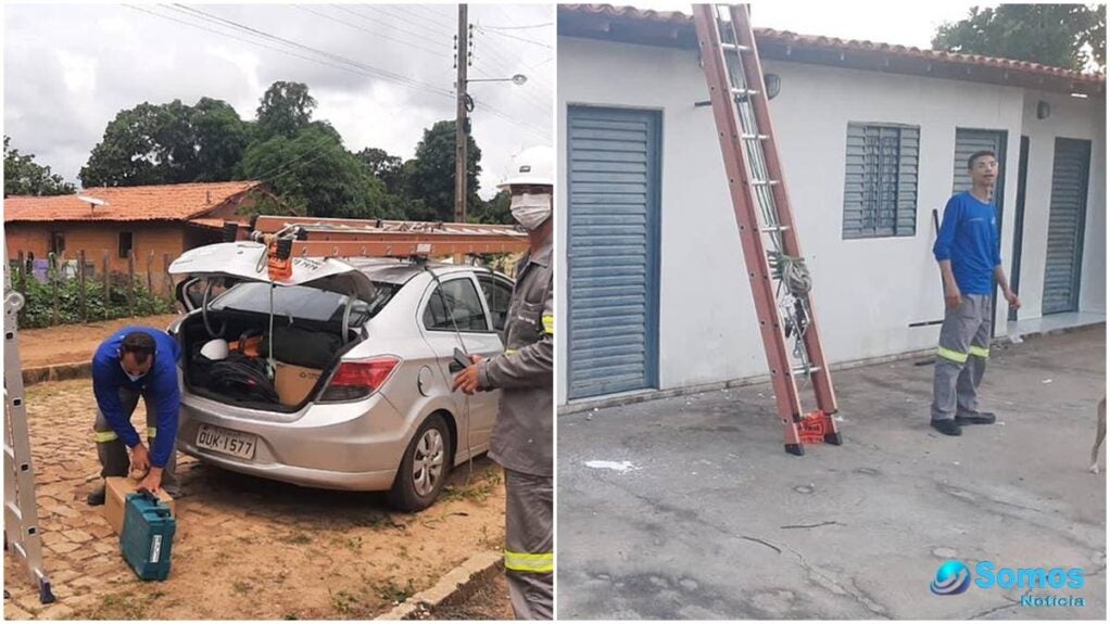 Piauí conectado - Mimbó, zona rural de Amarante