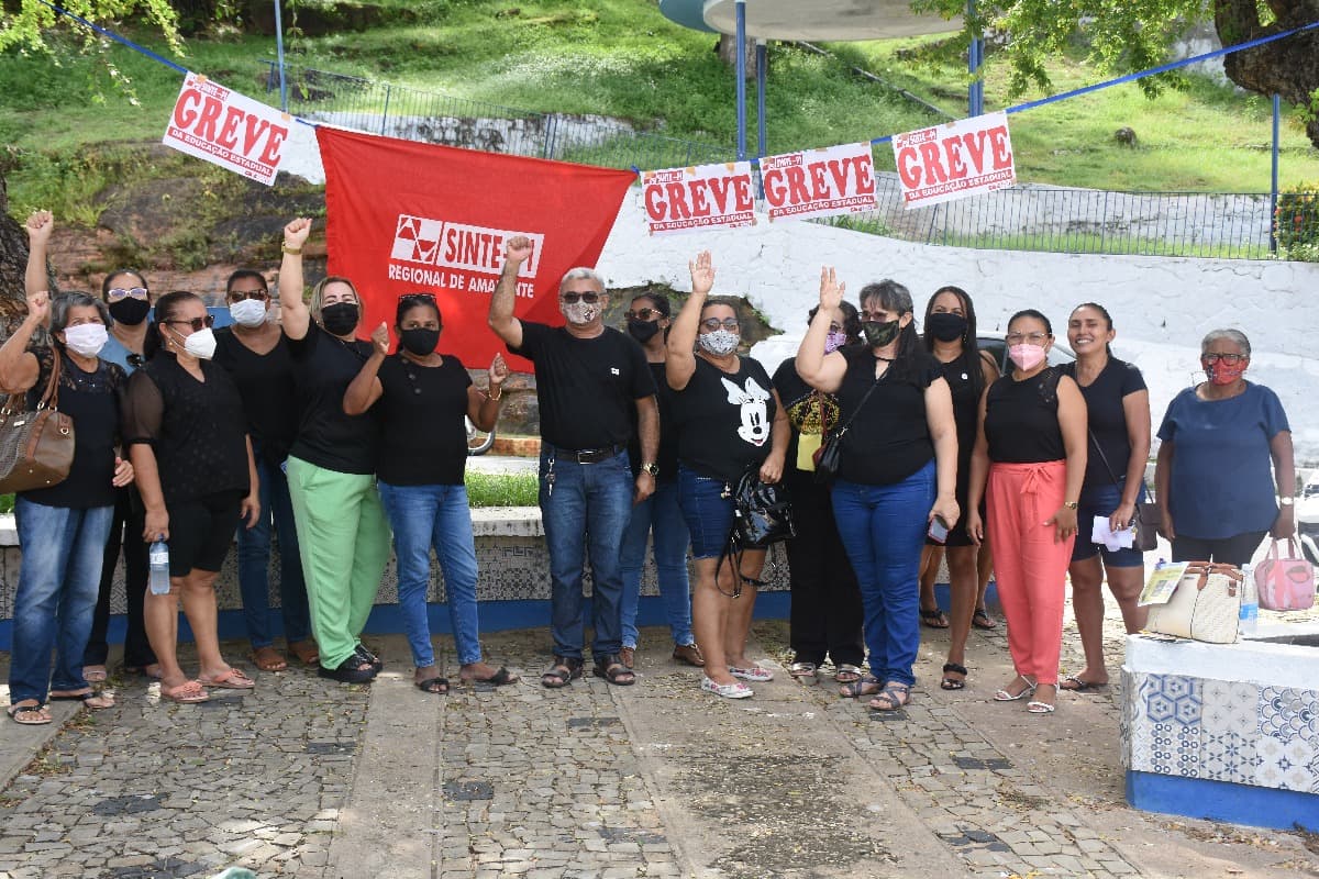 manifestação servidores educação