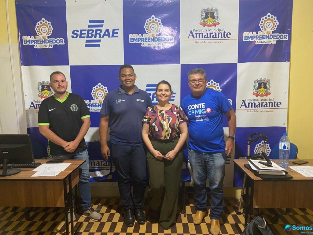 Em Amarane, agente territorial do Sebrae participa de encontro sobre desenvolvimento local