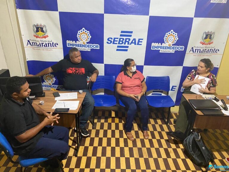 Em Amarane, agente territorial do Sebrae participa de encontro sobre desenvolvimento local