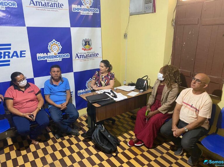 Em Amarane, agente territorial do Sebrae participa de encontro sobre desenvolvimento local