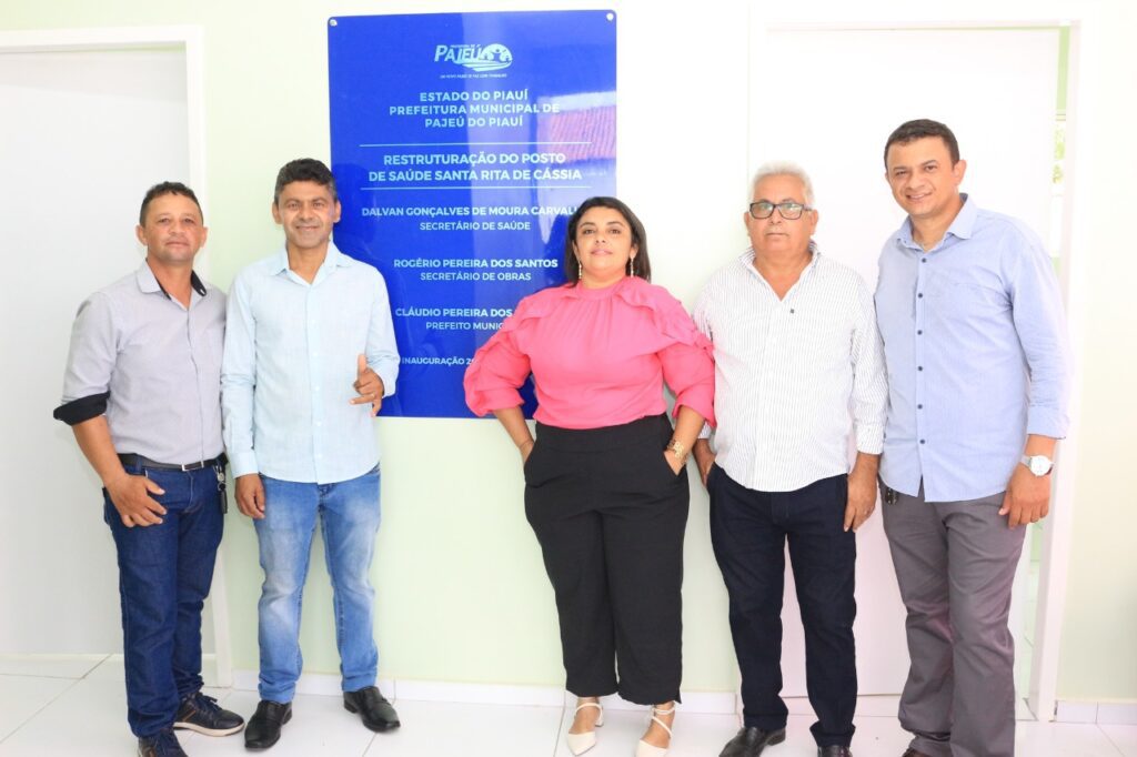 Gestão municipal e Câmara de Vereadores comemoram aniversário de Pajeú do Piauí com inaugurações
