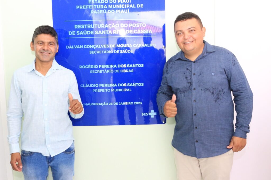 Gestão municipal e Câmara de Vereadores comemoram aniversário de Pajeú do Piauí com inaugurações