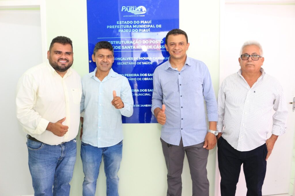 Gestão municipal e Câmara de Vereadores comemoram aniversário de Pajeú do Piauí com inaugurações