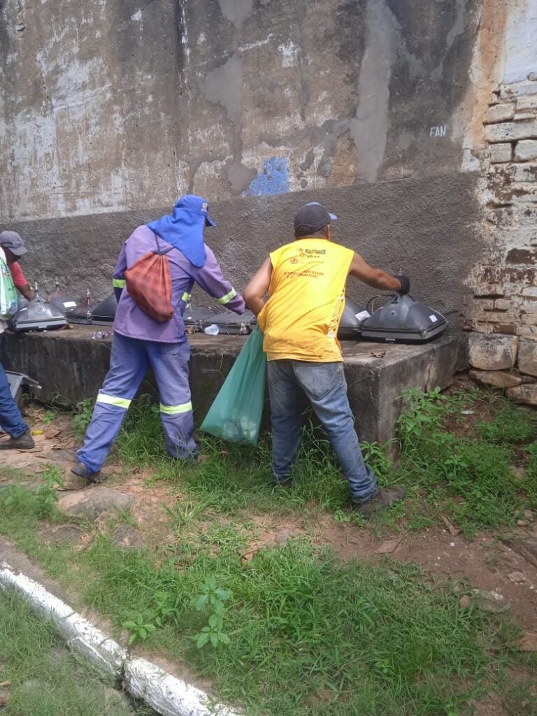 Centro de Amarante recebe mutirão contra a dengue no quarto dia de combate ao Aedes aegypti