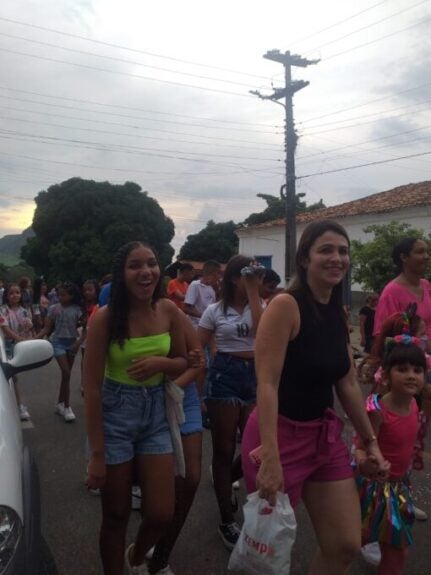 Em Amarante, pequenos foliões fazem a animação no Carnaval do Grupo Pitágoras