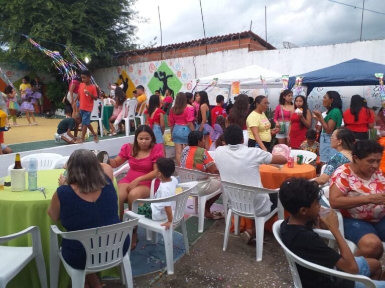 Em Amarante, pequenos foliões fazem a animação no Carnaval do Grupo Pitágoras