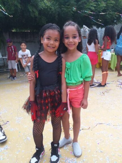 Em Amarante, pequenos foliões fazem a animação no Carnaval do Grupo Pitágoras