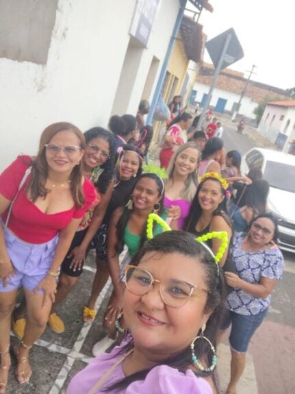 Em Amarante, pequenos foliões fazem a animação no Carnaval do Grupo Pitágoras