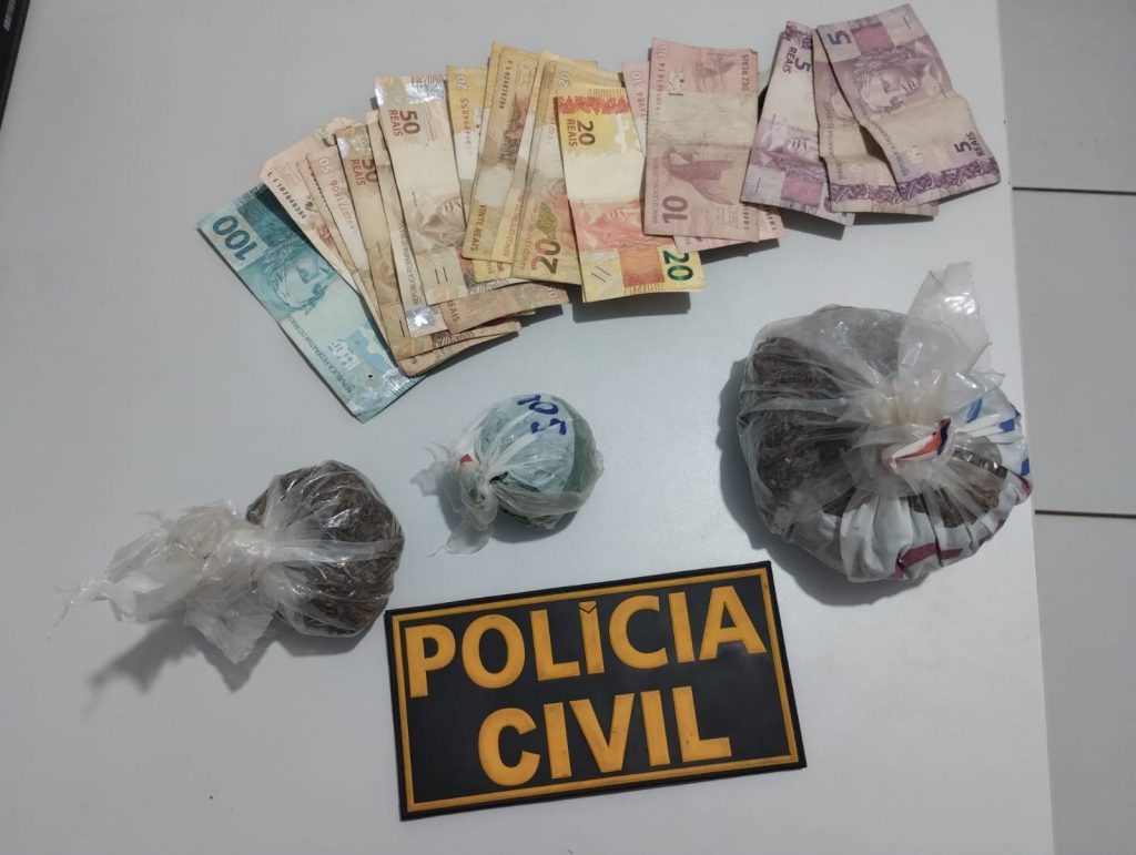 TRIO É PRESO PELA POLÍCIA CIVIL POR TRÁFICO DE DROGAS,EM ZÉ DOCA