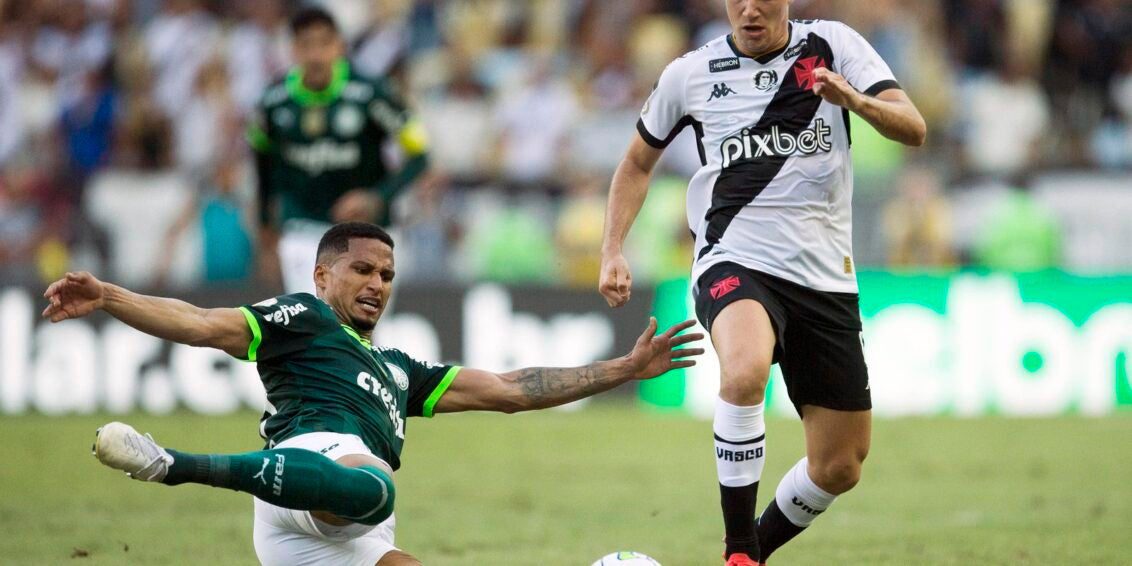 Palmeiras arranca empate com o Vasco em jogo movimentado