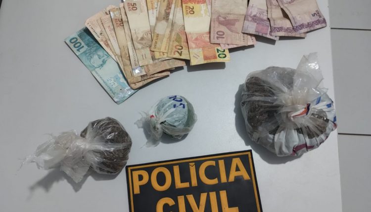 TRIO É PRESO PELA POLÍCIA CIVIL POR TRÁFICO DE DROGAS,EM ZÉ DOCA