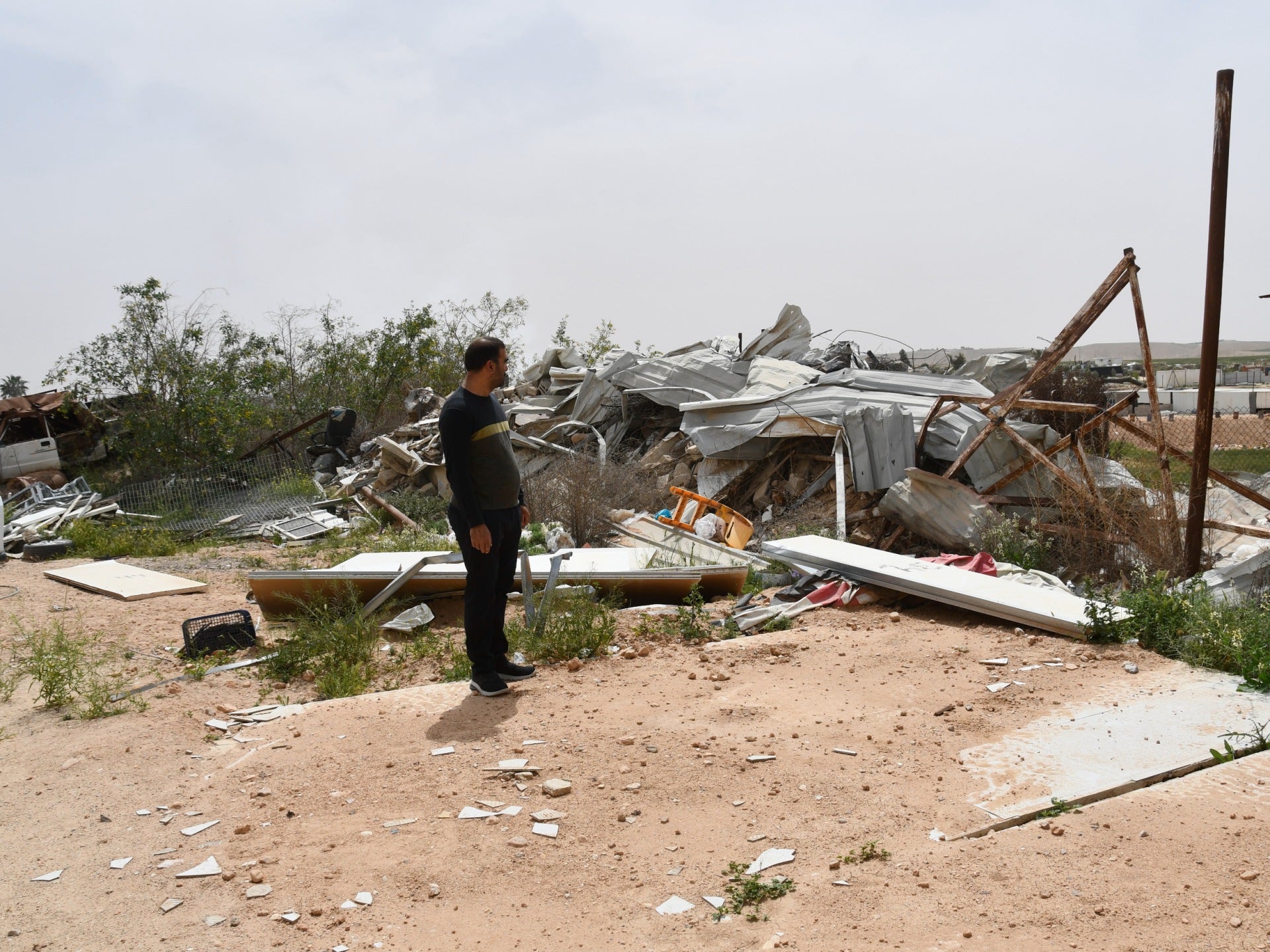 Demolição israelense de casas de beduínos palestinos aumenta em Naqab