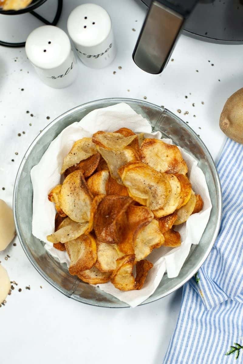 Batatas Fritas Crocantes Na Air Fryer