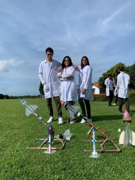 Estudantes do Piauí se preparam para a Mostra Brasileira de Foguetes