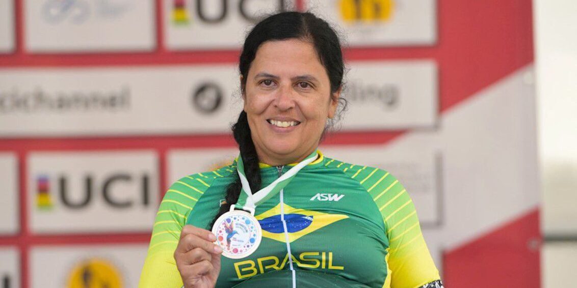 Ciclismo paralímpico: Gilmara do Rosário é bronze em Copa do Mundo