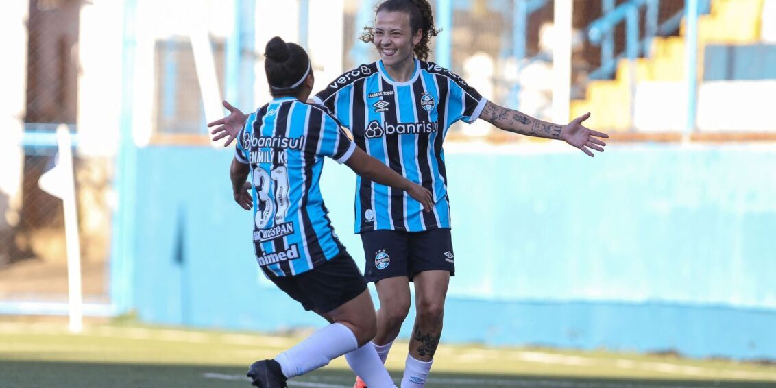 Grêmio supera Real Ariquemes na 11ª rodada do Brasileiro Feminino