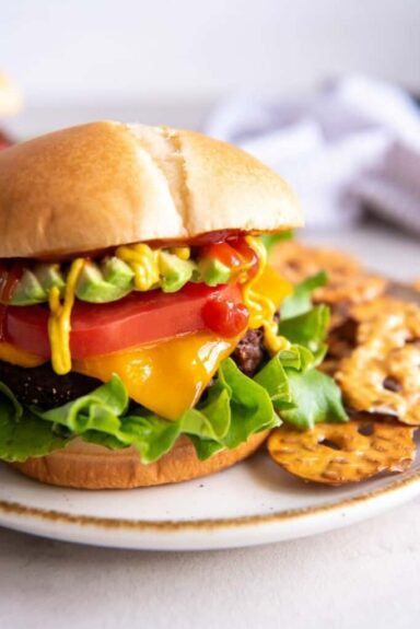 Air Fryer Impossible Burguer