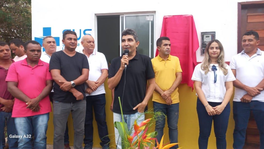 Adelbarto Santos inaugura Posto de Saúde na Boa Esperança durante comemoração dos 99 anos de São Francisco do MA