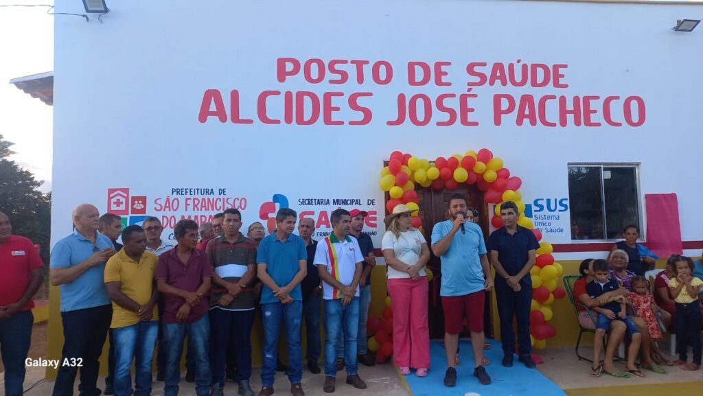 Posto de Saúde é inaugurado com diversos serviços ao público na Boa Vista, em São Francisco do MA
