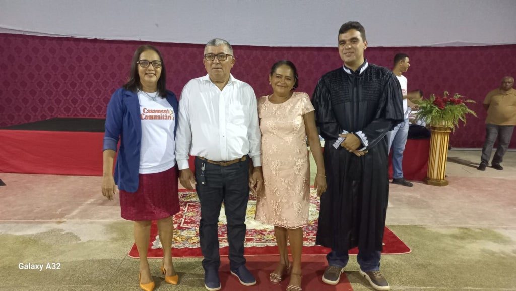 Amor em festa: 20 casais oficializam união em casamento comunitário em São Francisco do Maranhão