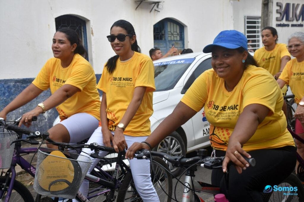 Terceira Pedalada Faça Bonito, em Amarante: contra o abuso e à exploração sexual de Criança e Adolescente