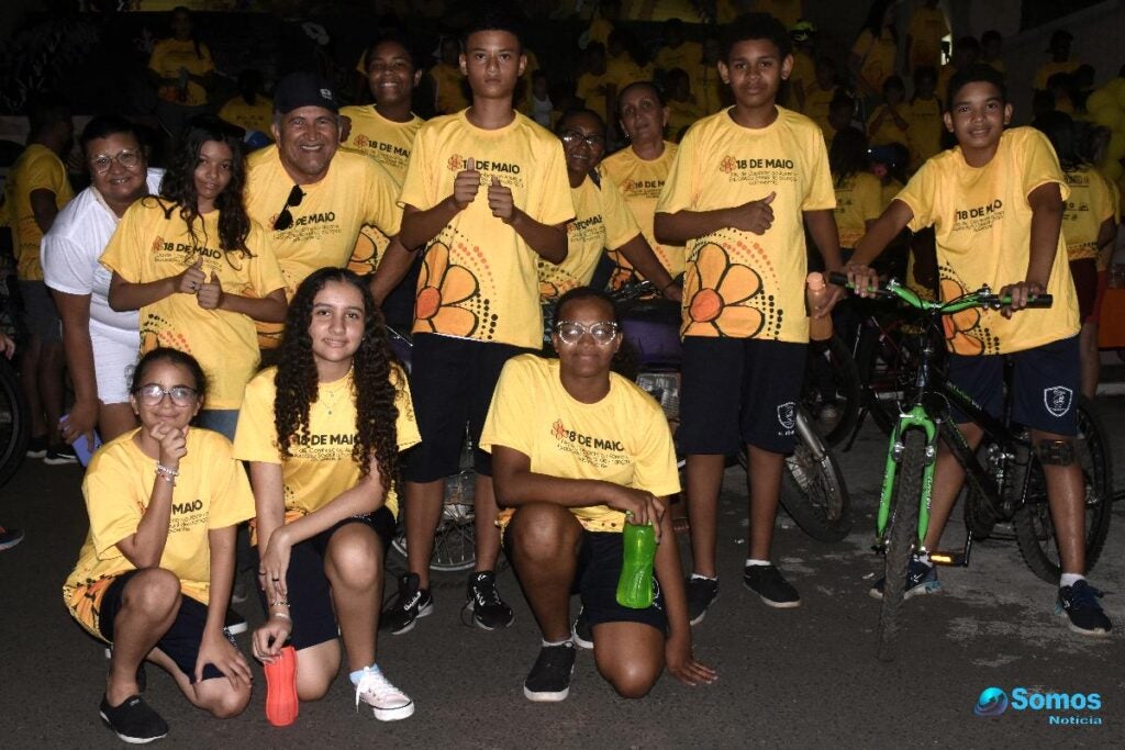 Terceira Pedalada Faça Bonito, em Amarante: contra o abuso e à exploração sexual de Criança e Adolescente