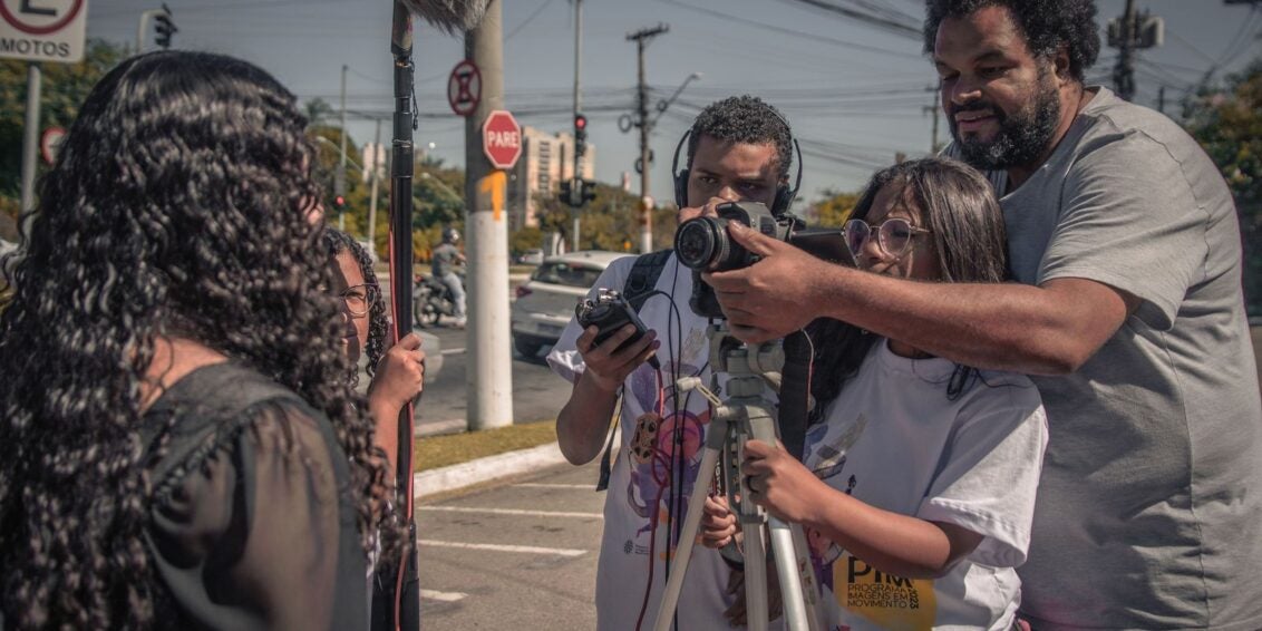 Jovens de escolas públicas brasileiras mostram curtas na Alemanha