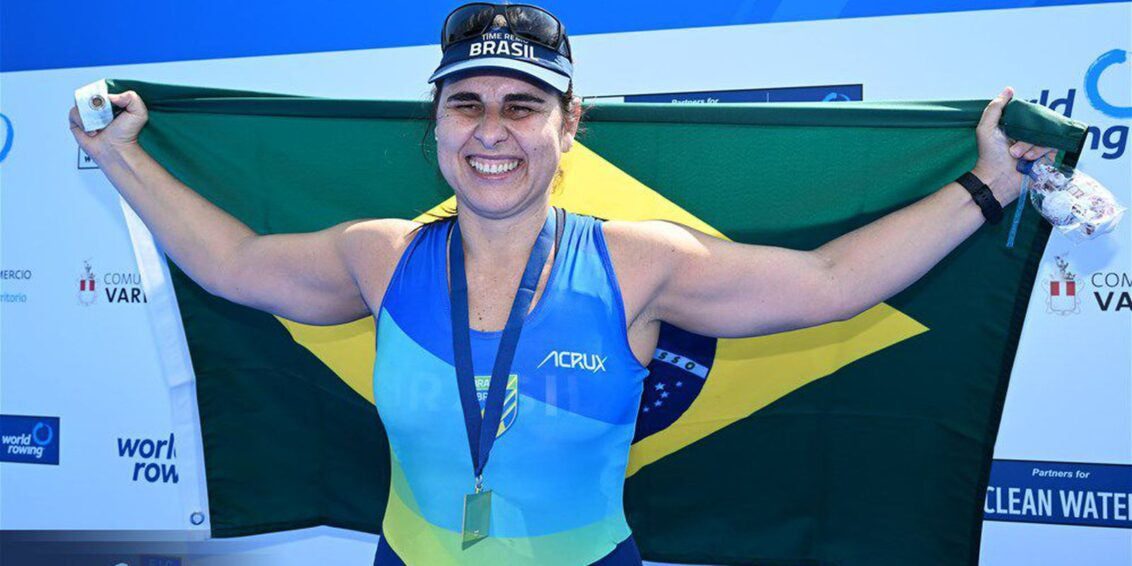 Brasil encerra Copa do Mundo de remo paralímpico com três medalhas