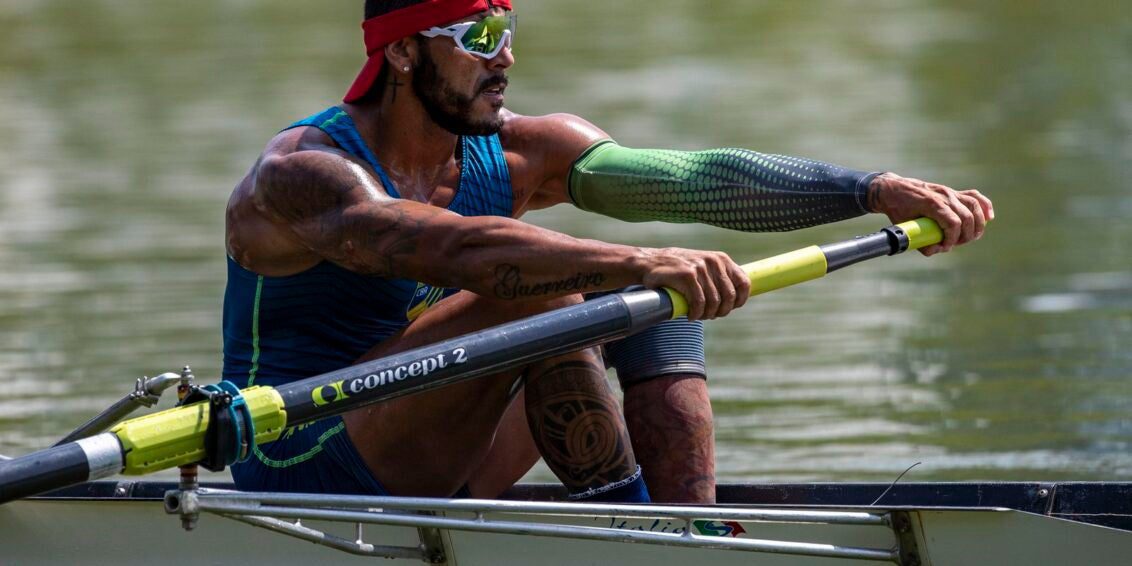 Brasil garante prata na Copa do Mundo de remo paralímpico