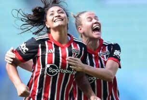 Brasileiro Feminino: São Paulo derrota Palmeiras e alcança semifinal